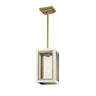 Maxim Lighting Neoclass Outdoor Pendant White/Gold