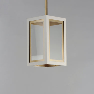 Maxim Lighting Neoclass Outdoor Pendant White/Gold