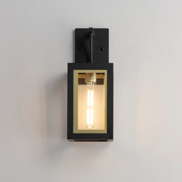 Maxim Lighting Neoclass Outdoor Sconce Black/Gold