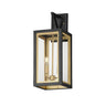 Maxim Lighting Neoclass 2-Light Outdoor Sconce Black/Gold