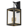 Maxim Lighting Neoclass 4-Light Outdoor Wall Sconce Black/Gold