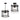 Maxim Lighting Belfry Semi-Flush/Pendant Black