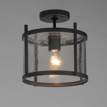 Maxim Lighting Belfry Semi-Flush/Pendant Black