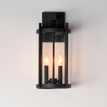 Maxim Lighting Belfry 2-Light Wall Sconce Black