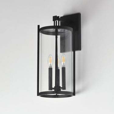 Maxim Lighting Belfry 3-Light Wall Sconce Black
