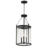 Maxim Lighting Belfry 3-Light Pendant Black