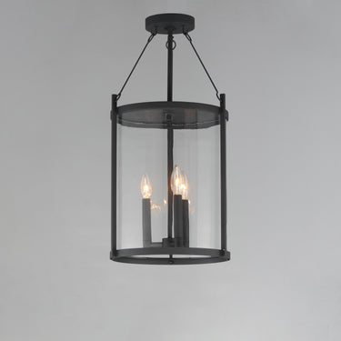 Maxim Lighting Belfry 3-Light Pendant Black