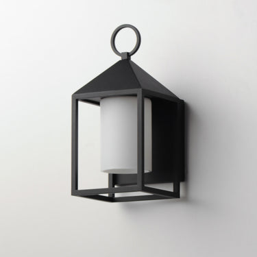 Maxim Lighting Aldous Small Outdoor Sconce Black