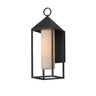 Maxim Lighting Aldous Large Outdoor Sconce Black