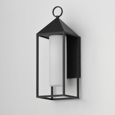 Maxim Lighting Aldous Large Outdoor Sconce Black