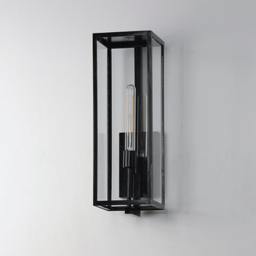 Maxim Lighting Catalina Large Outdoor Up-Light Wall Sconce Dark Bronze