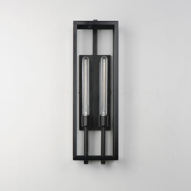 Maxim Lighting Catalina 2-Light XL Outdoor Up-Light Wall Sconce Dark Bronze