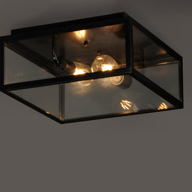 Maxim Lighting Catalina 2-Light Outdoor Ceiling Mount Dark Bronze