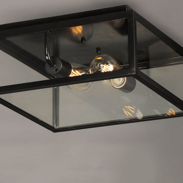 Maxim Lighting Catalina 2-Light Outdoor Ceiling Mount Dark Bronze