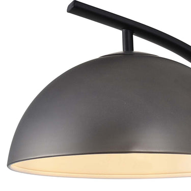 Nova of California Domus Wall Sconce 15 Gunmetal Matte Black