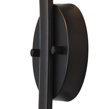 Nova of California Domus Wall Sconce 15 Gunmetal Matte Black