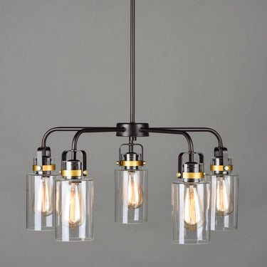 Maxim Lighting Magnolia 5-Light Pendant Bronze/Gold