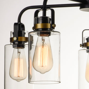 Maxim Lighting Magnolia 5-Light Pendant Bronze/Gold