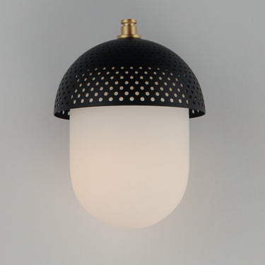 Maxim Lighting Perf Outdoor Wall Sconce Black/Gold