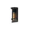 Maxim Lighting Foundry Outdoor Wall Sconce Black