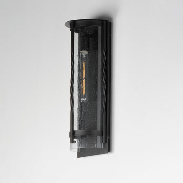 Maxim Lighting Foundry Outdoor Wall Sconce Black