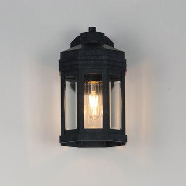 Maxim Lighting Wright Outdoor Small Wall Sconce Black Patina