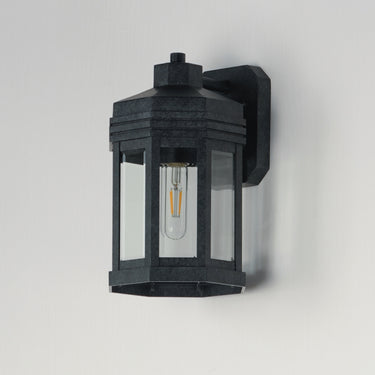 Maxim Lighting Wright Outdoor Small Wall Sconce Black Patina
