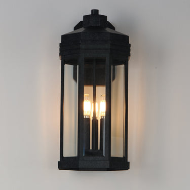 Maxim Lighting Wright 3-Light Outdoor Wall Sconce Black Patina