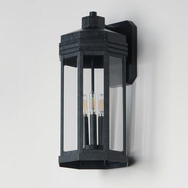 Maxim Lighting Wright 3-Light Outdoor Wall Sconce Black Patina