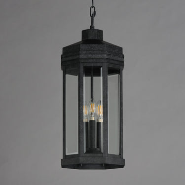 Maxim Lighting Wright 3-Light Outdoor Pendant Black Patina