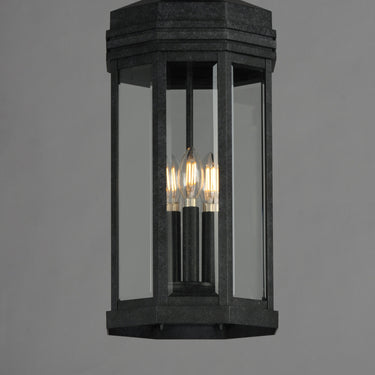 Maxim Lighting Wright 3-Light Outdoor Pendant Black Patina