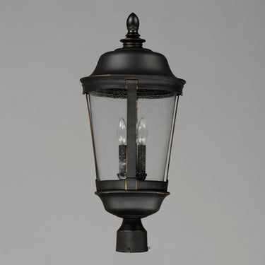 Maxim Lighting Dover Cast 3-Light Outdoor Pole/Post Lantern Bronze