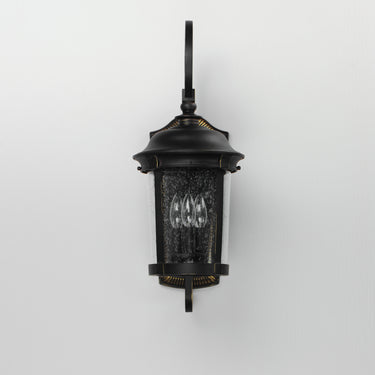 Maxim Lighting Dover Cast 3-Light Outdoor Wall Lantern Bronze