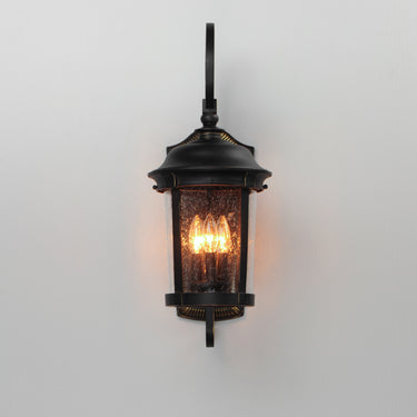 Maxim Lighting Dover Cast 3-Light Outdoor Wall Lantern Bronze