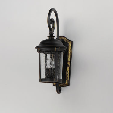Maxim Lighting Dover Cast 3-Light Outdoor Wall Lantern Bronze