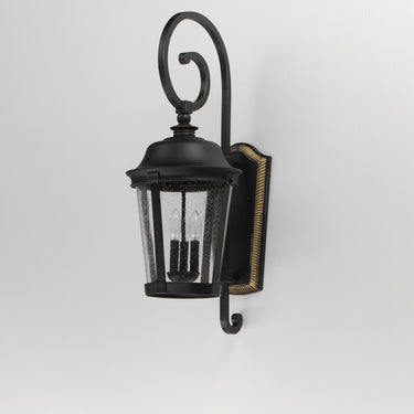 Maxim Lighting Dover Cast 3-Light Outdoor Wall Lantern Bronze