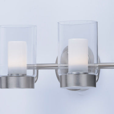 Maxim Lighting Mod 2-Light LED Vanity Satin Nickel