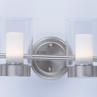 Maxim Lighting Mod 2-Light LED Vanity Satin Nickel