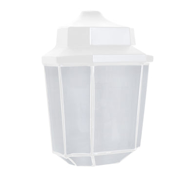 Costaluz 3028 wall sconce: White / Frosted inside | Besa Lighting