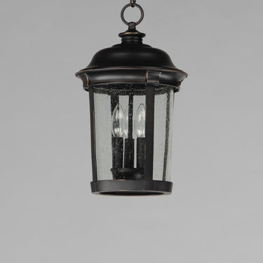 Maxim Lighting Dover Cast 3-Light Outdoor Hanging Lantern Bronze