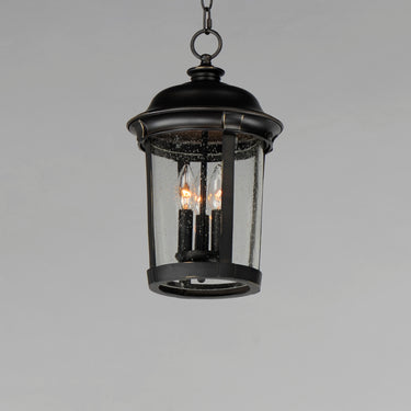 Maxim Lighting Dover Cast 3-Light Outdoor Hanging Lantern Bronze