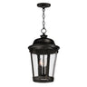 Maxim Lighting Dover Cast 3-Light Outdoor Hanging Lantern Bronze
