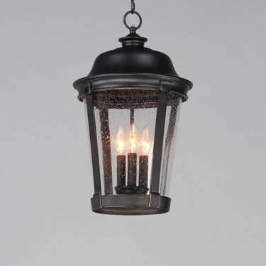 Maxim Lighting Dover Cast 3-Light Outdoor Hanging Lantern Bronze