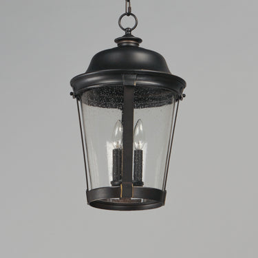 Maxim Lighting Dover Cast 3-Light Outdoor Hanging Lantern Bronze