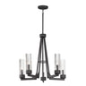 Maxim Lighting Delos 5-Light Chandelier Anthracite
