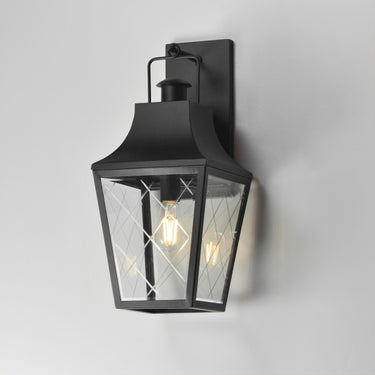 Maxim Lighting Storybook Outdoor Large Wall Sconce Black