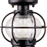 Maxim Lighting Portsmouth Outdoor Ceiling Mount Oil Rubbed Bronze