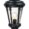 Maxim Lighting Sentry Outdoor Pole/Post Mount Black