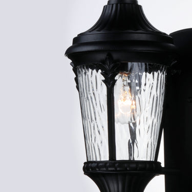 Maxim Lighting Sentry Outdoor Wall Sconce Black