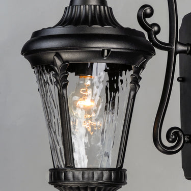 Maxim Lighting Sentry Outdoor Wall Sconce Black